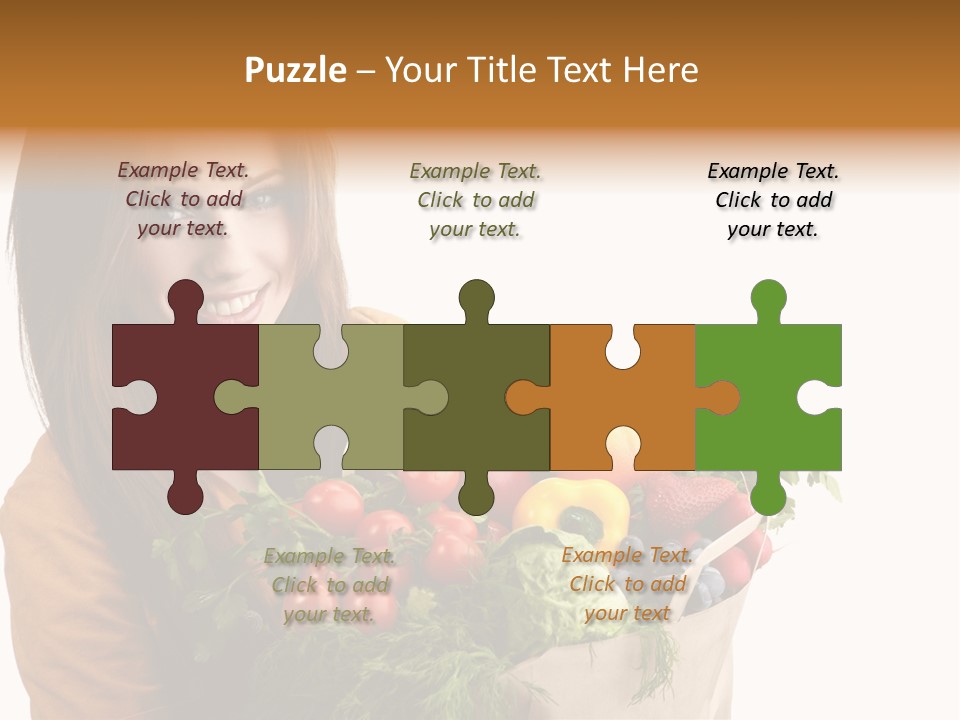 Mall Hand Hold PowerPoint Template