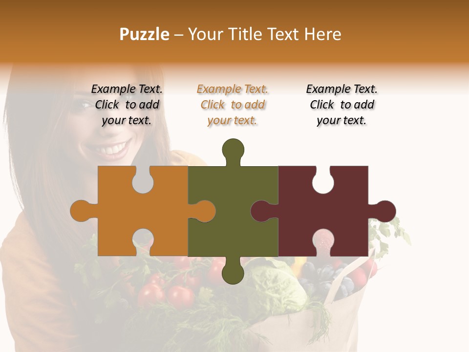 Mall Hand Hold PowerPoint Template