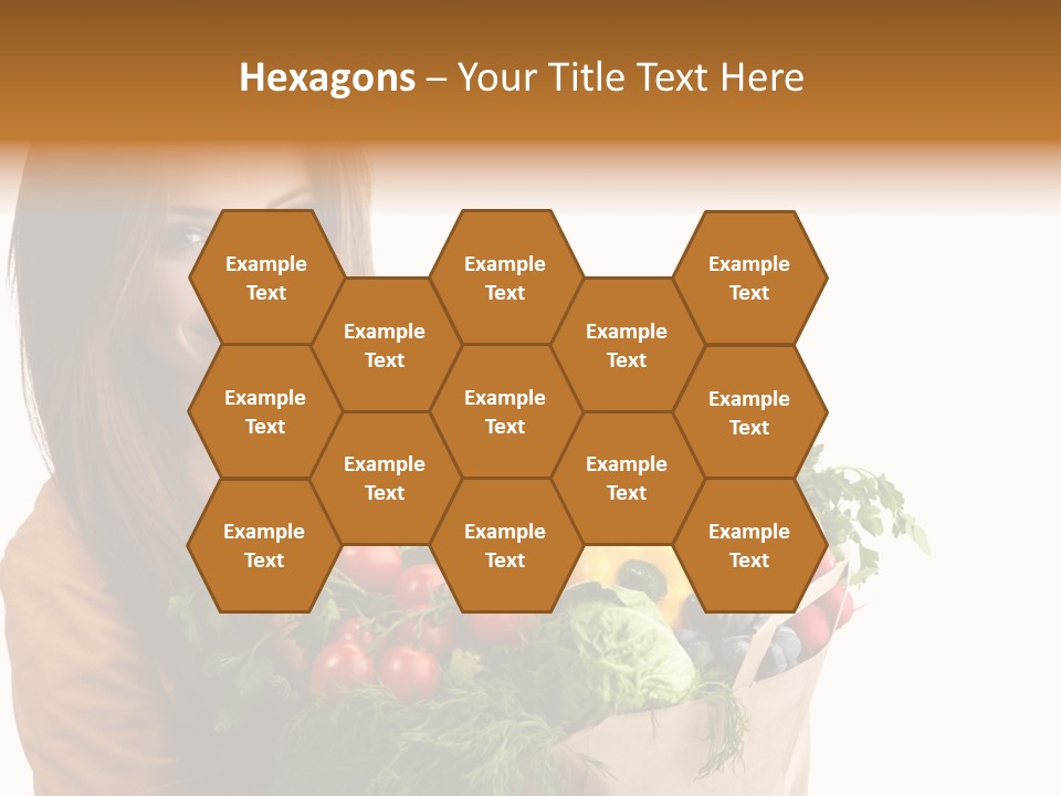 Mall Hand Hold PowerPoint Template