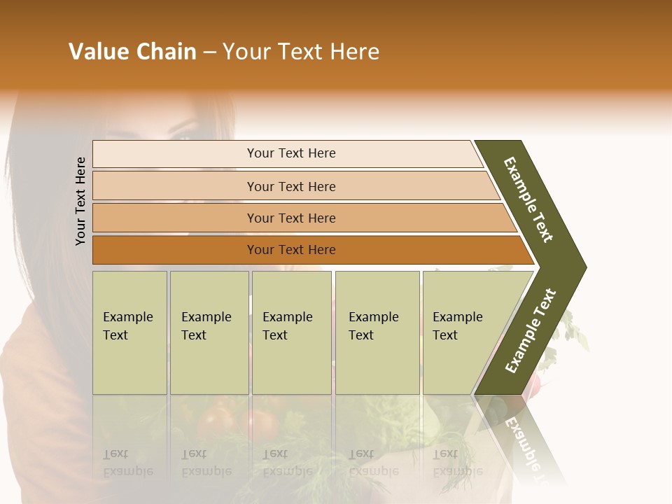 Mall Hand Hold PowerPoint Template
