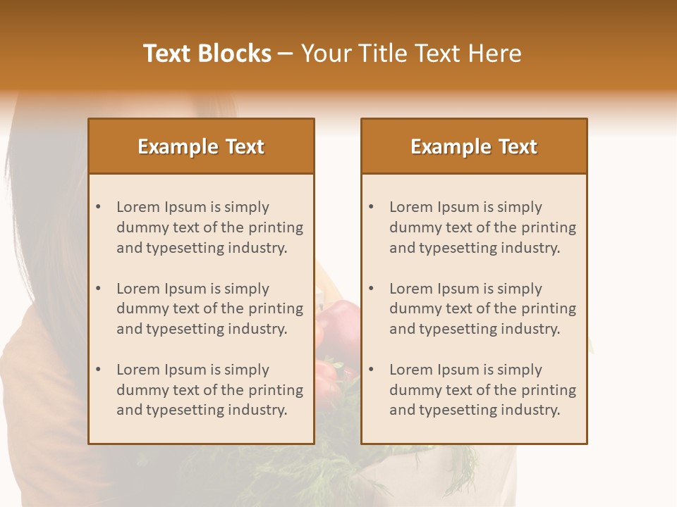 Mall Hand Hold PowerPoint Template