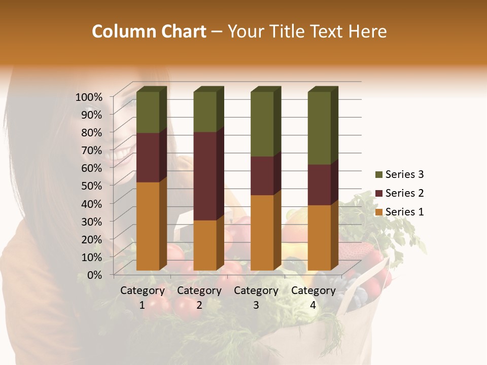 Mall Hand Hold PowerPoint Template