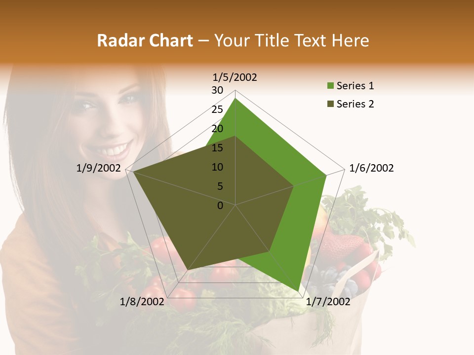 Mall Hand Hold PowerPoint Template
