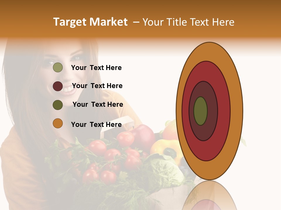 Mall Hand Hold PowerPoint Template