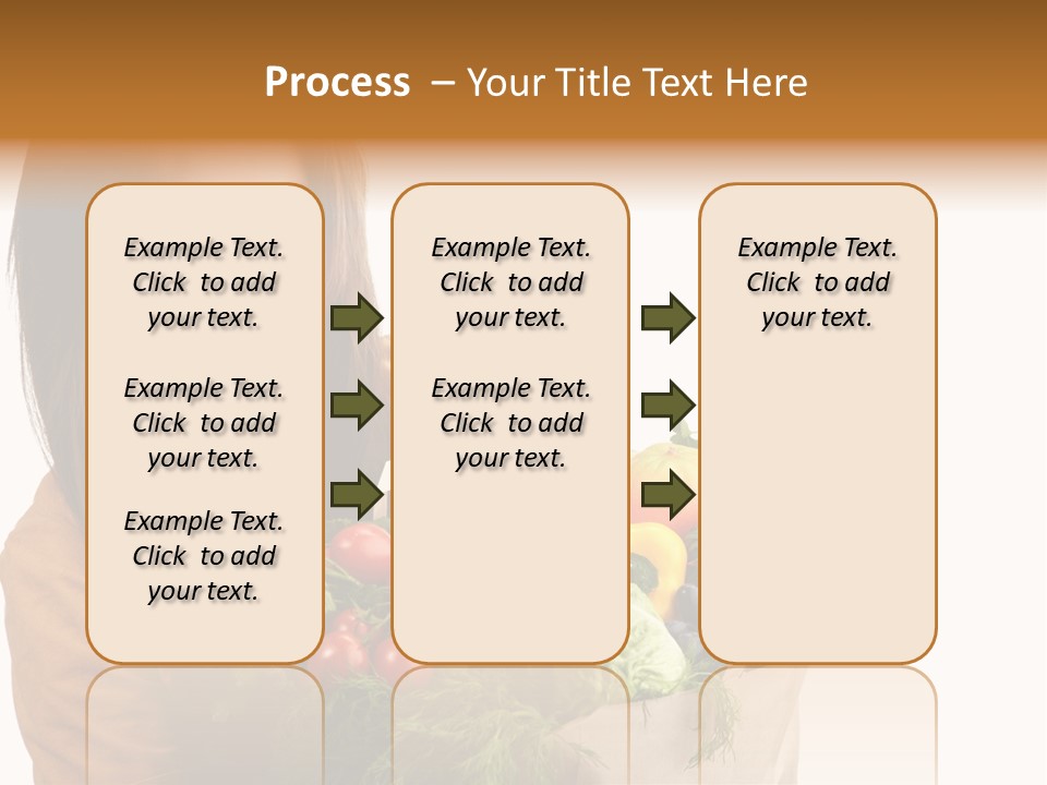 Mall Hand Hold PowerPoint Template