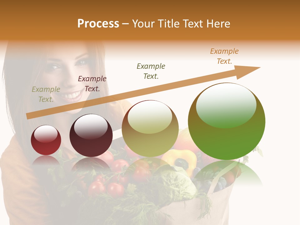 Mall Hand Hold PowerPoint Template