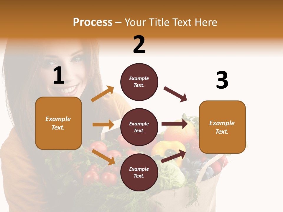 Mall Hand Hold PowerPoint Template