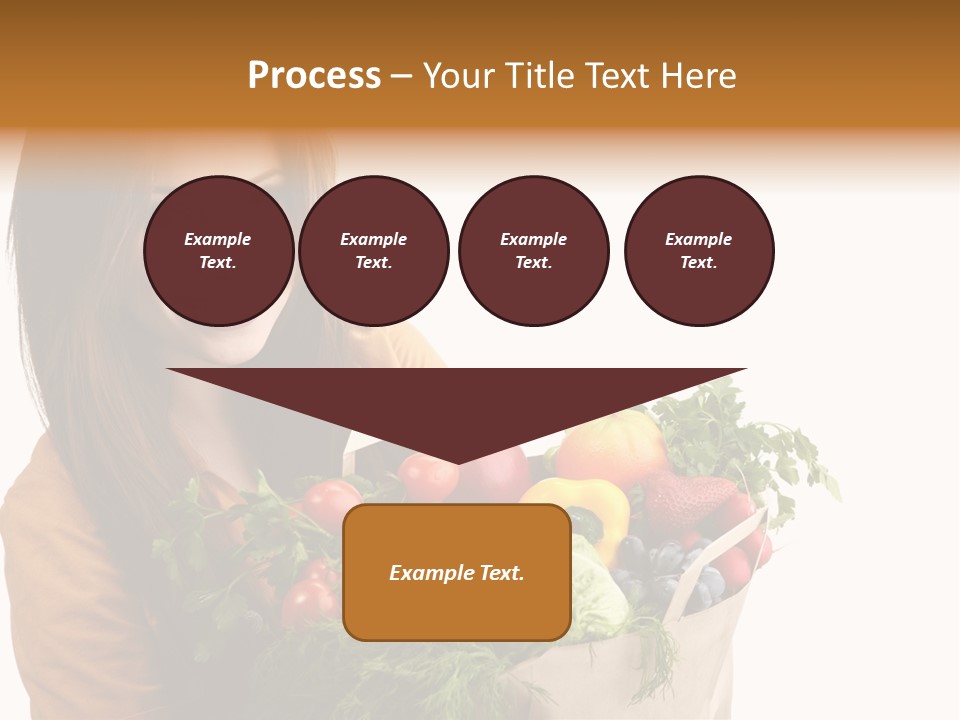 Mall Hand Hold PowerPoint Template