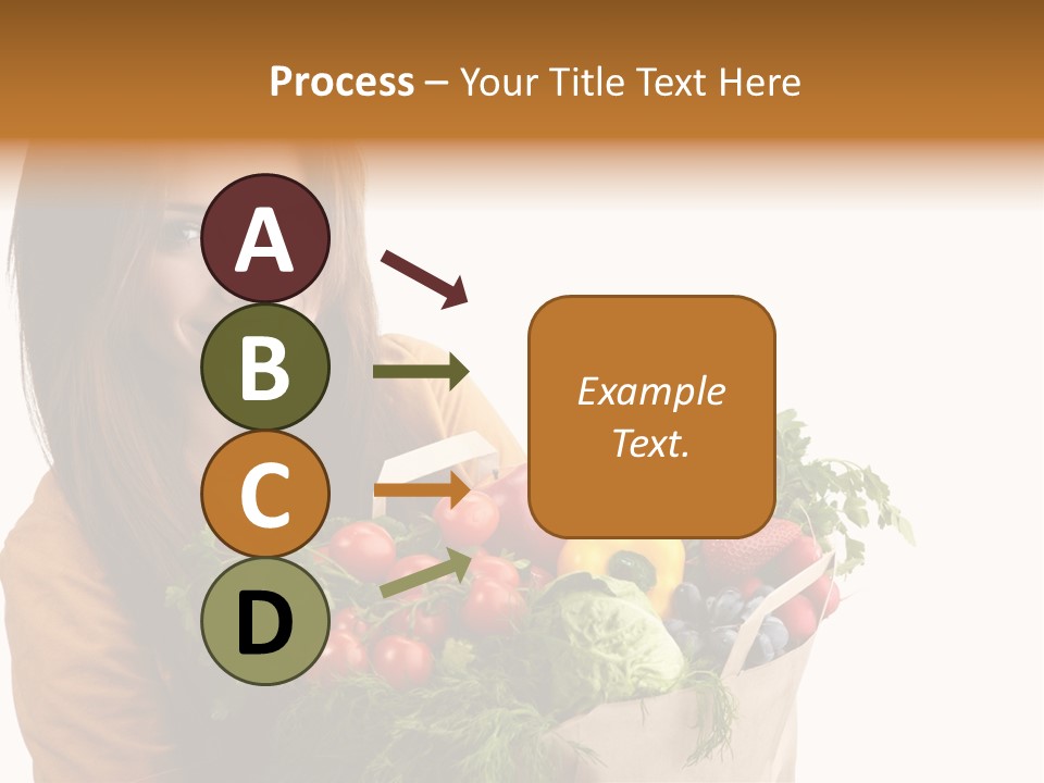 Mall Hand Hold PowerPoint Template