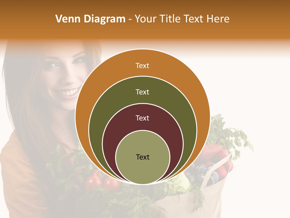 Mall Hand Hold PowerPoint Template