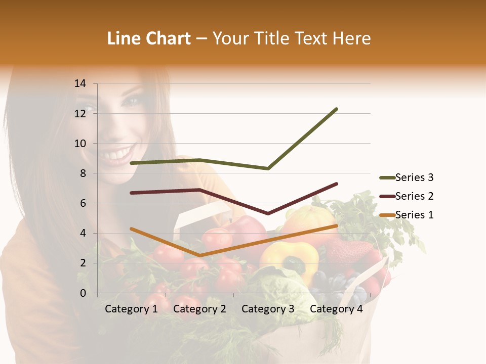 Mall Hand Hold PowerPoint Template