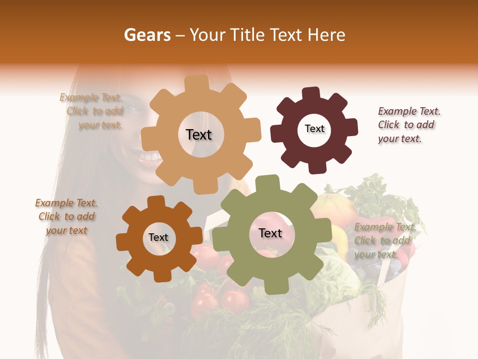 Edible Buyer Vegetarian PowerPoint Template