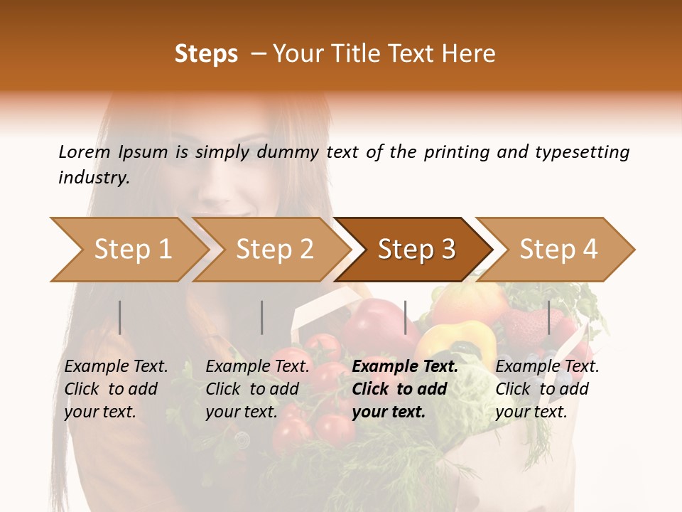 Edible Buyer Vegetarian PowerPoint Template