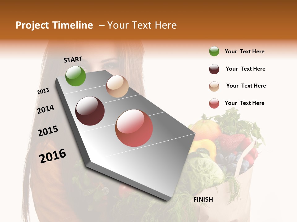 Edible Buyer Vegetarian PowerPoint Template