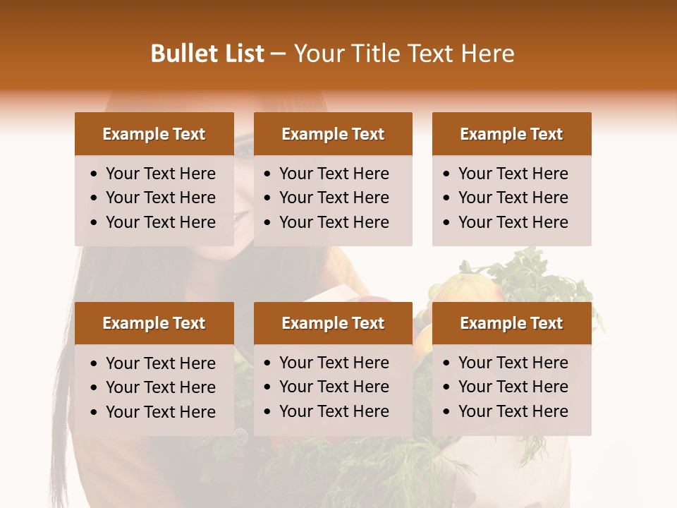 Edible Buyer Vegetarian PowerPoint Template