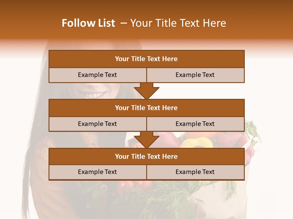 Edible Buyer Vegetarian PowerPoint Template