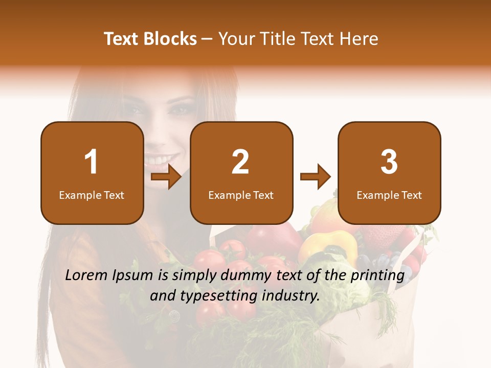 Edible Buyer Vegetarian PowerPoint Template