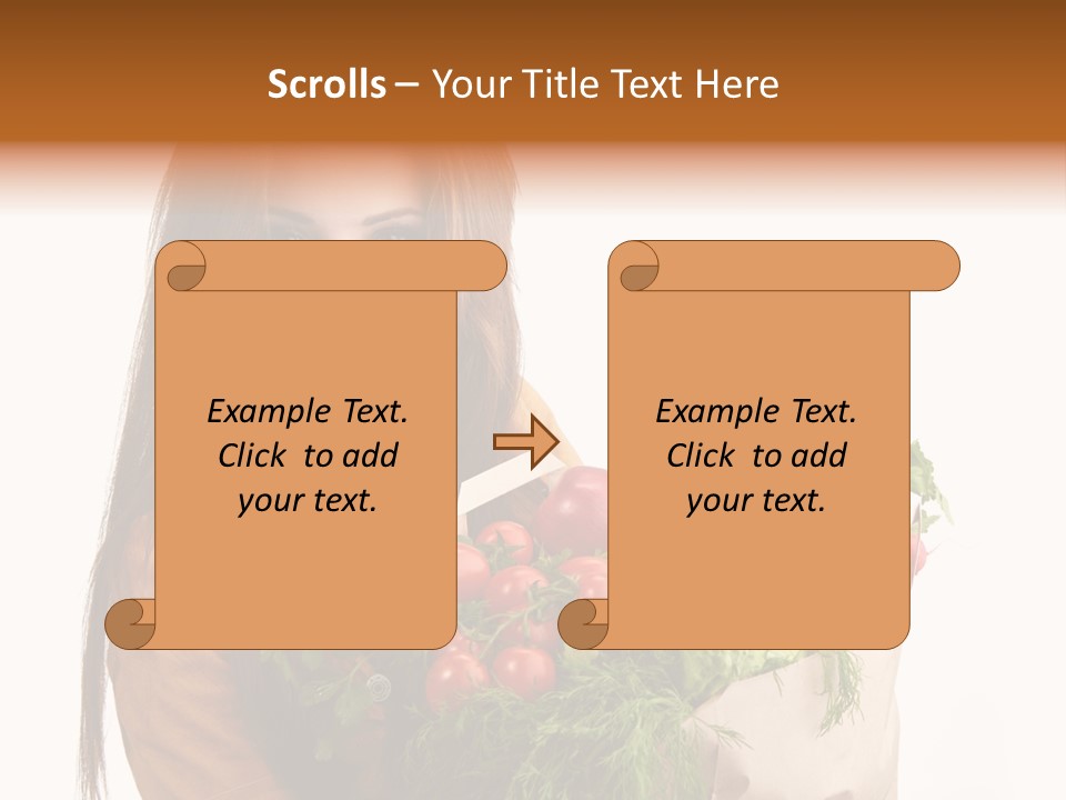 Edible Buyer Vegetarian PowerPoint Template