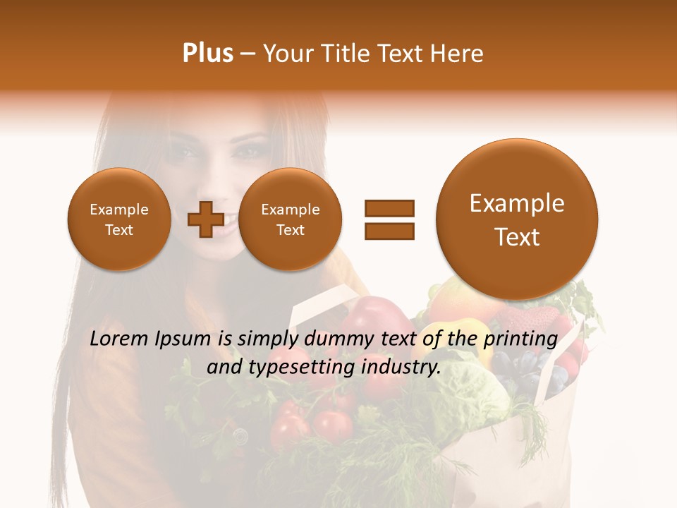 Edible Buyer Vegetarian PowerPoint Template