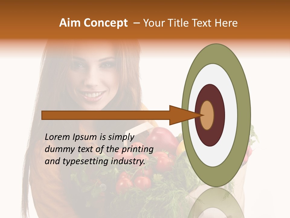 Edible Buyer Vegetarian PowerPoint Template