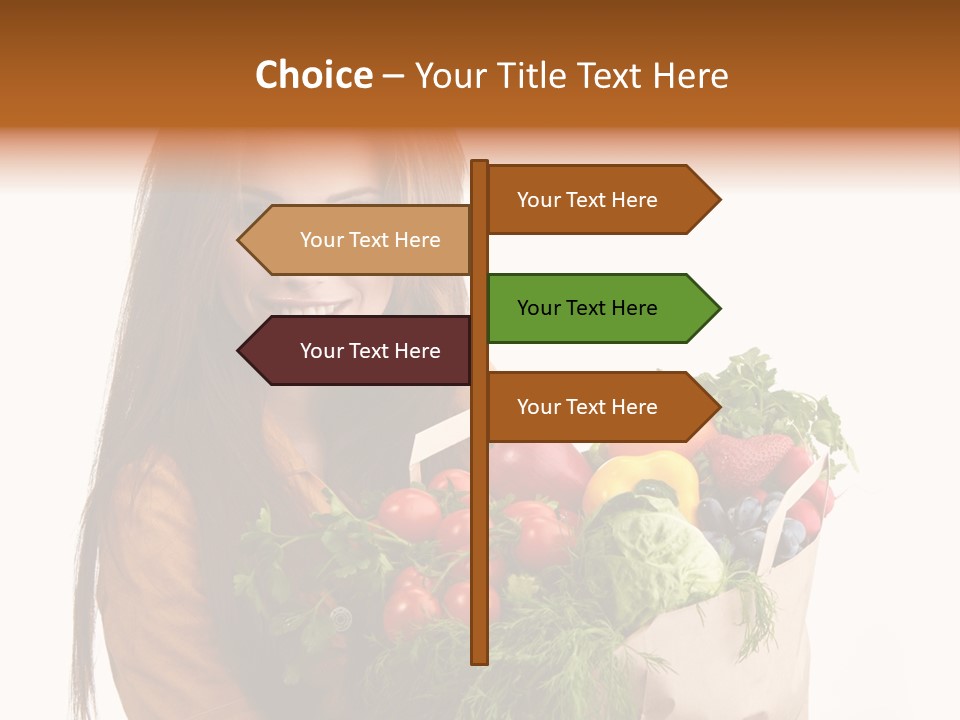 Edible Buyer Vegetarian PowerPoint Template
