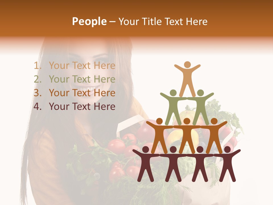 Edible Buyer Vegetarian PowerPoint Template