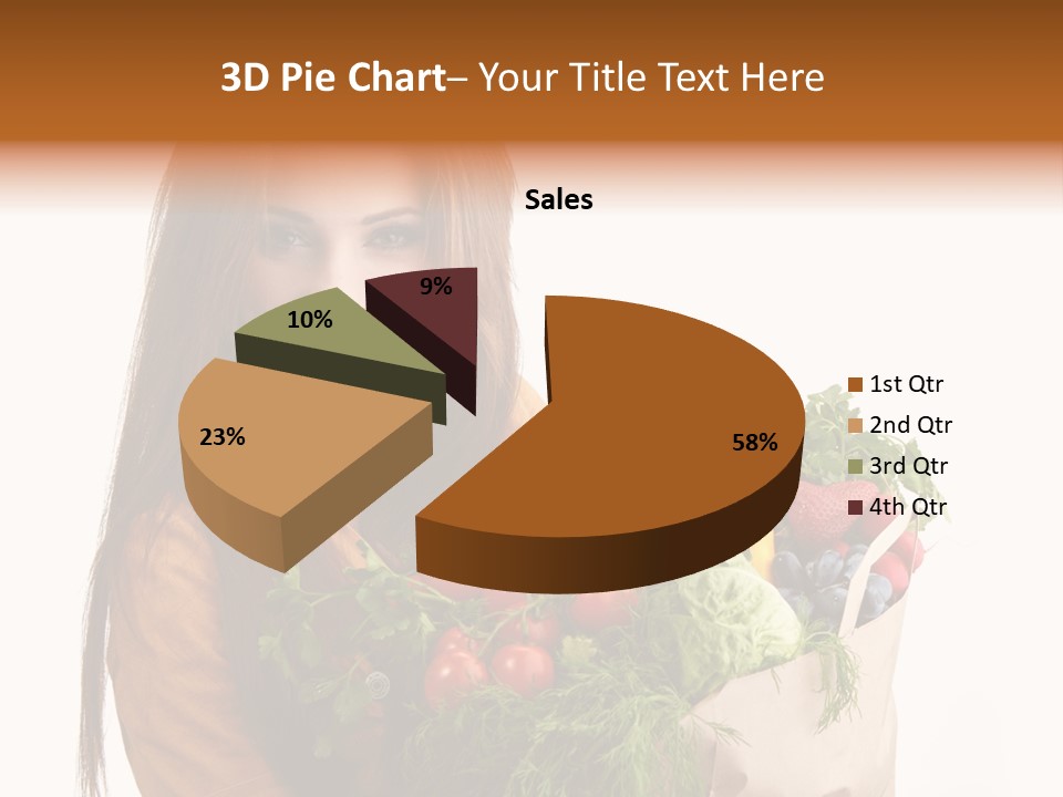 Edible Buyer Vegetarian PowerPoint Template