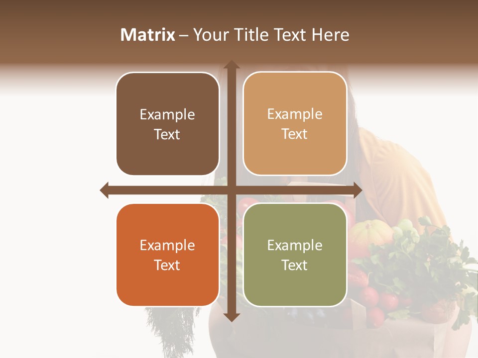 Portrait Grape Background PowerPoint Template