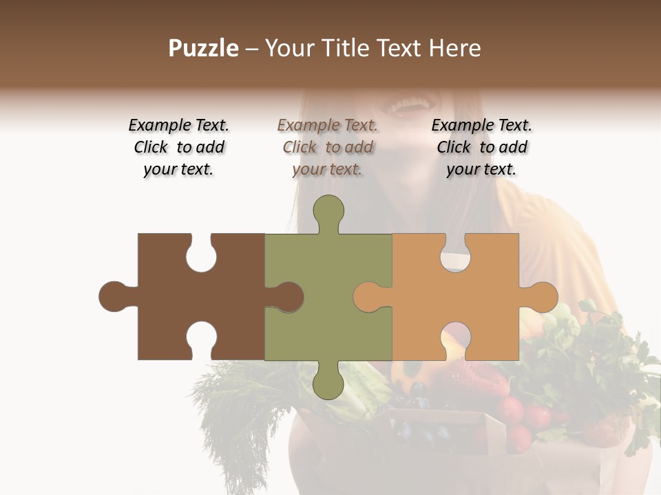 Portrait Grape Background PowerPoint Template