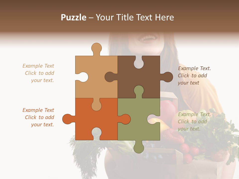 Portrait Grape Background PowerPoint Template