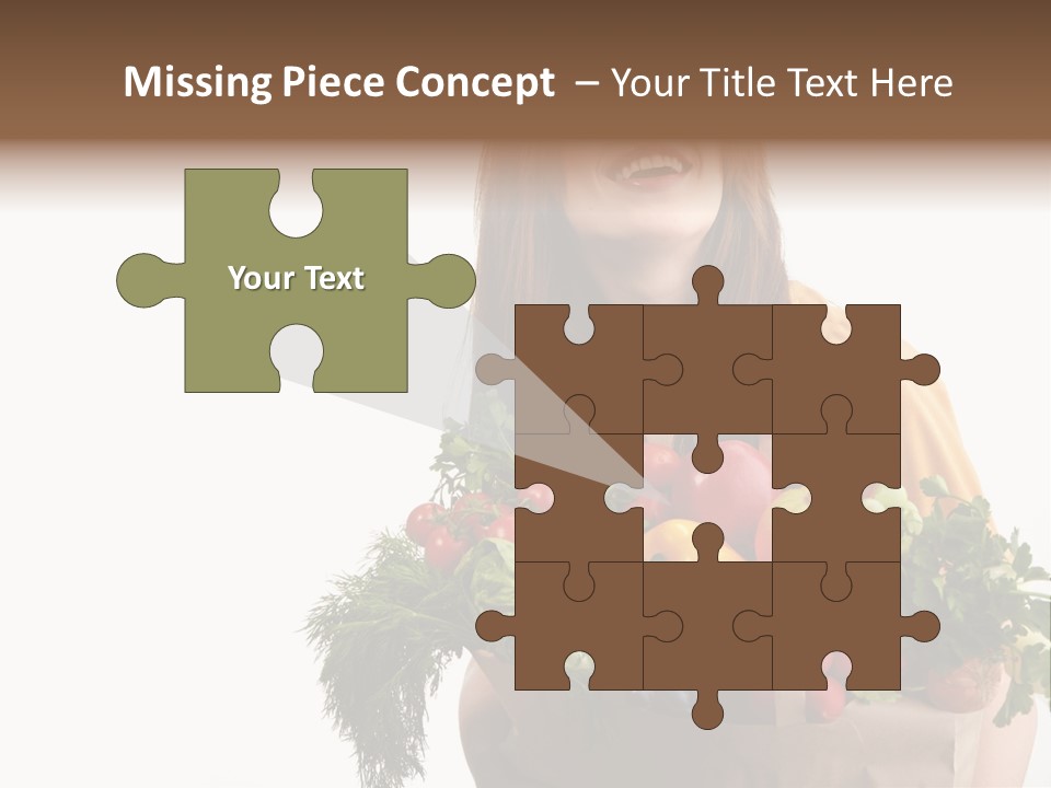 Portrait Grape Background PowerPoint Template