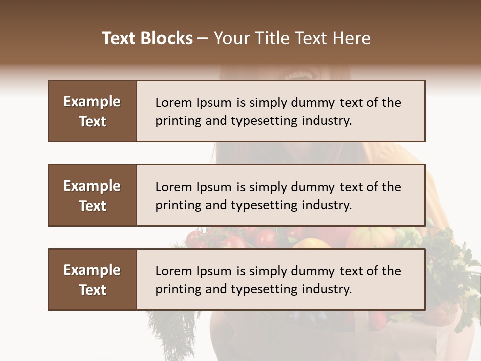 Portrait Grape Background PowerPoint Template