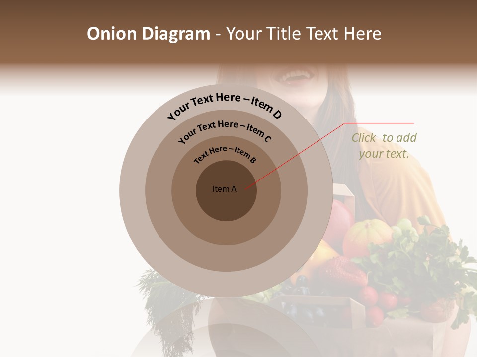 Portrait Grape Background PowerPoint Template