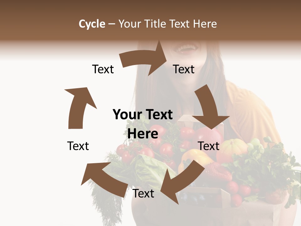 Portrait Grape Background PowerPoint Template