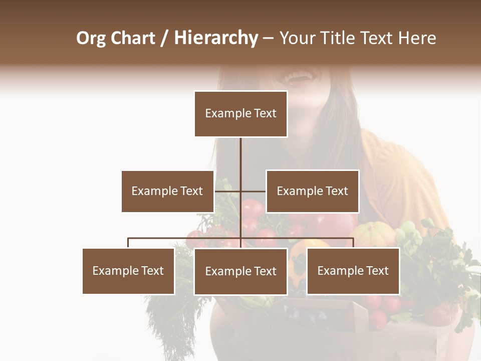 Portrait Grape Background PowerPoint Template