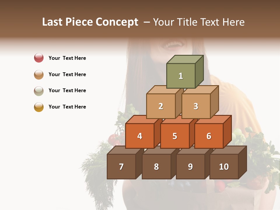 Portrait Grape Background PowerPoint Template