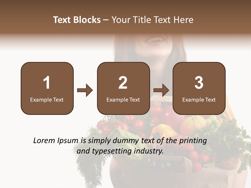 Portrait Grape Background PowerPoint Template