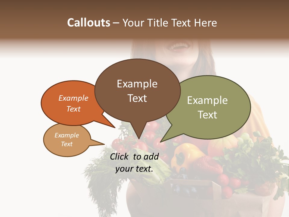 Portrait Grape Background PowerPoint Template