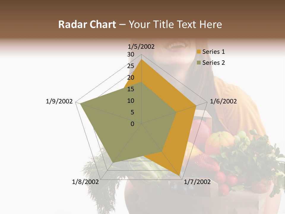 Portrait Grape Background PowerPoint Template