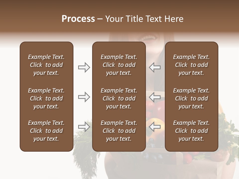 Portrait Grape Background PowerPoint Template