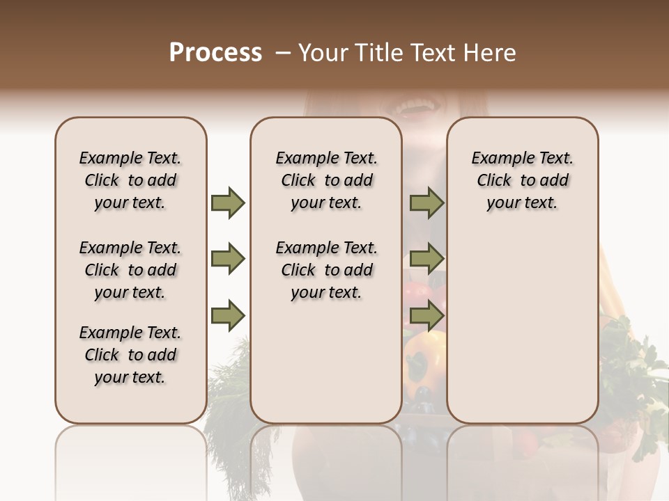 Portrait Grape Background PowerPoint Template