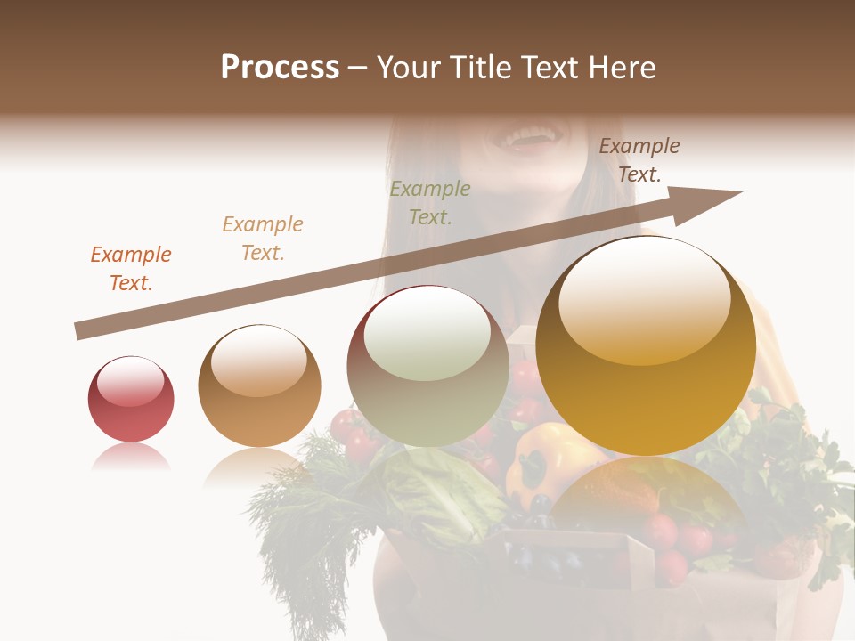 Portrait Grape Background PowerPoint Template