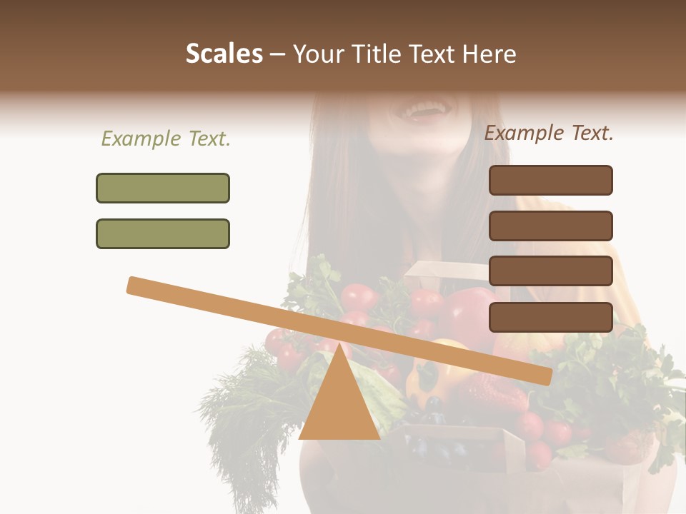 Portrait Grape Background PowerPoint Template