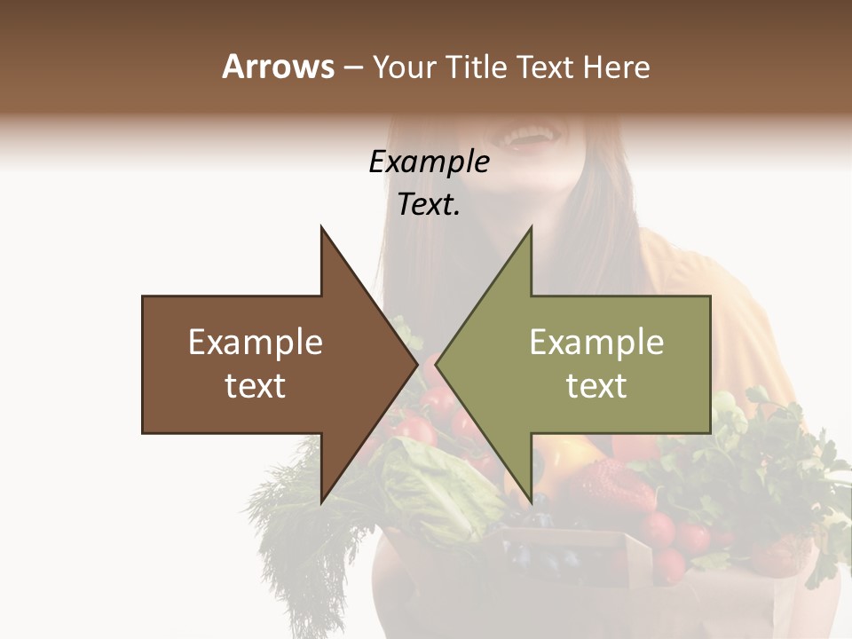 Portrait Grape Background PowerPoint Template