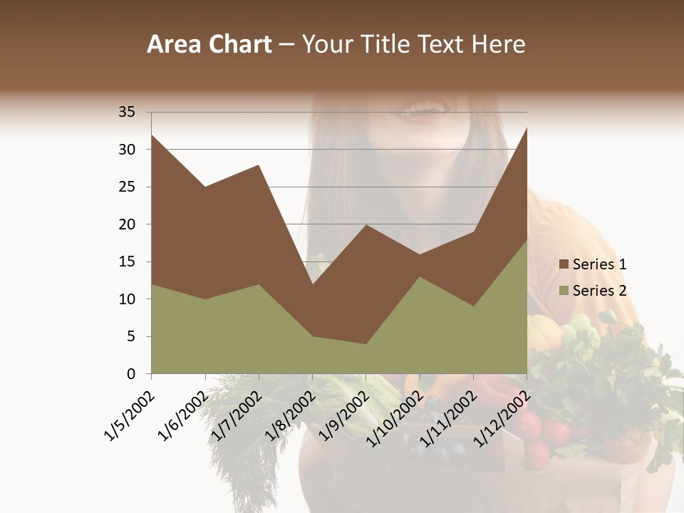 Portrait Grape Background PowerPoint Template