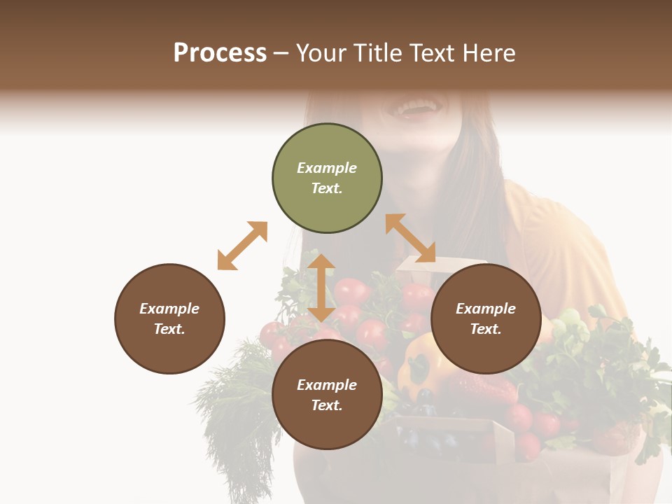 Portrait Grape Background PowerPoint Template