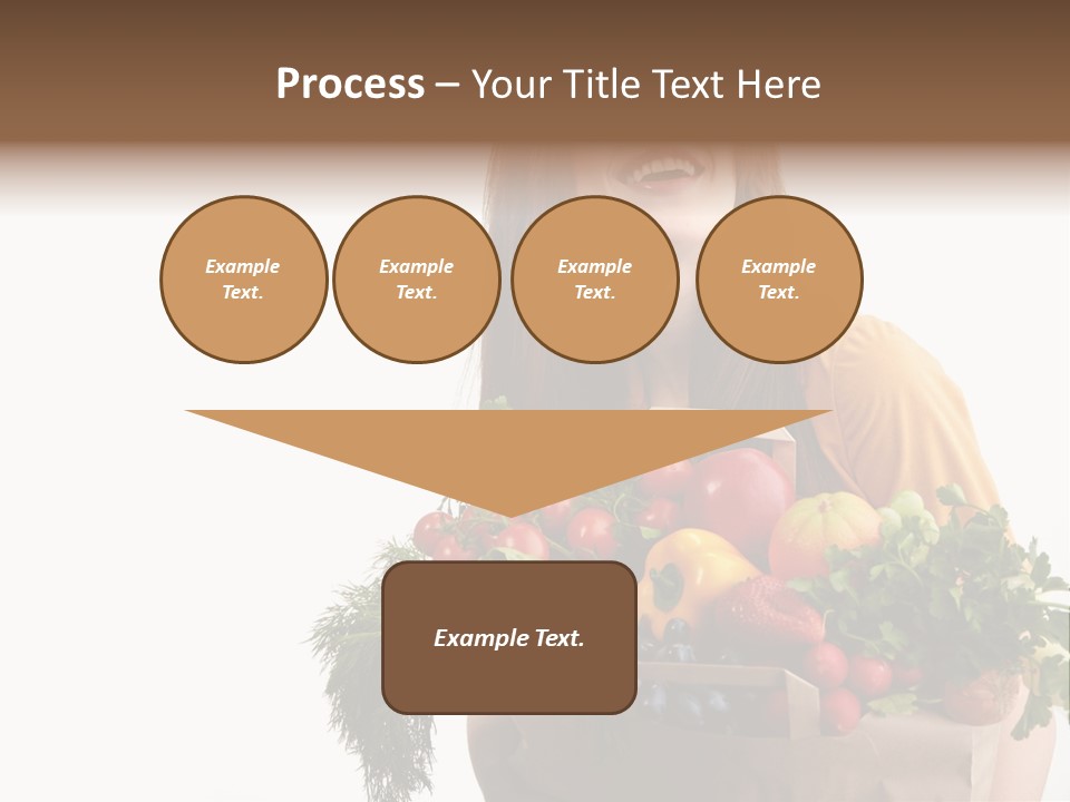 Portrait Grape Background PowerPoint Template