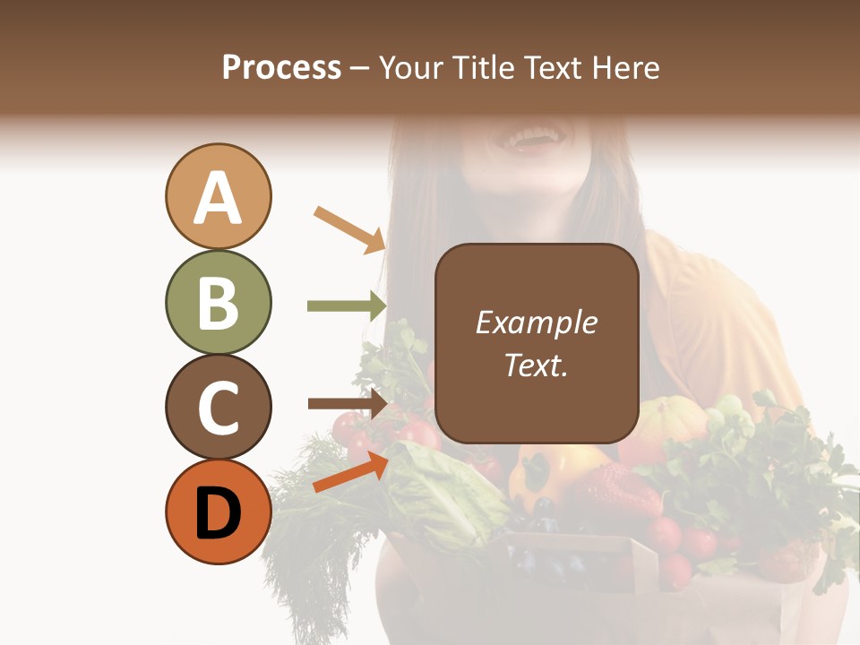 Portrait Grape Background PowerPoint Template