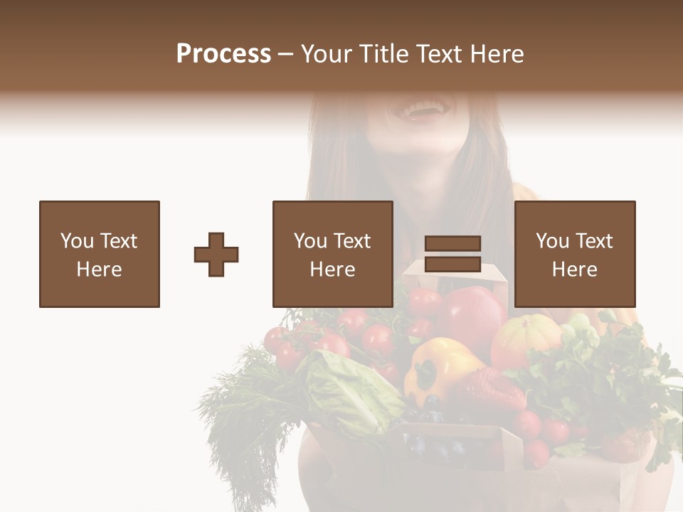 Portrait Grape Background PowerPoint Template