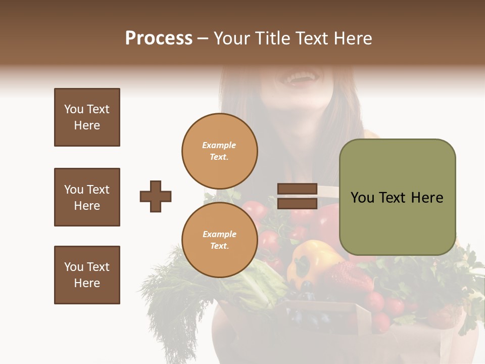 Portrait Grape Background PowerPoint Template